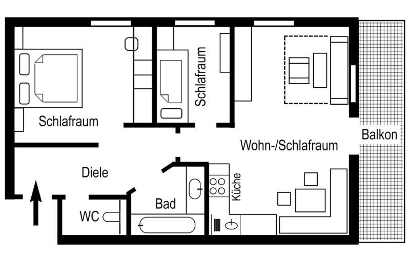 Appartements Oswaldeck Bad Kleinkirchheim Exterior photo
